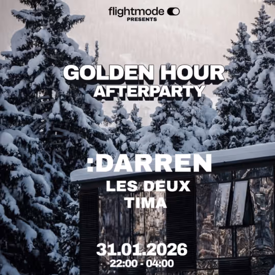 poster for flightmode afterparty