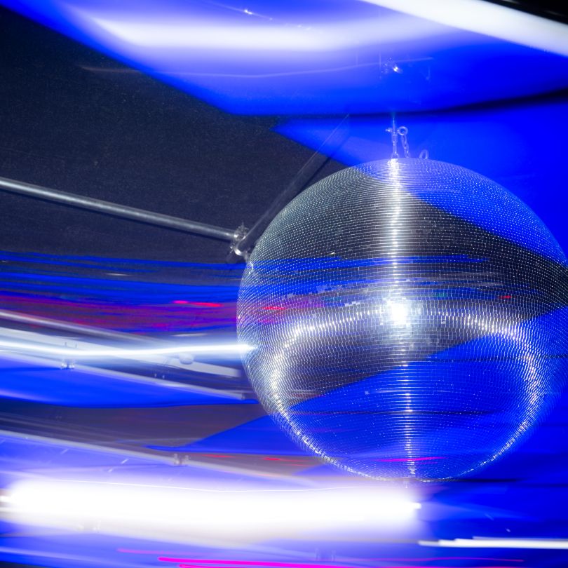 Disco Ball in the Club