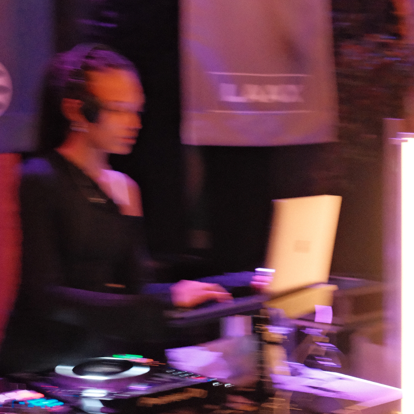 Yamuna DJing at Riders Hotel