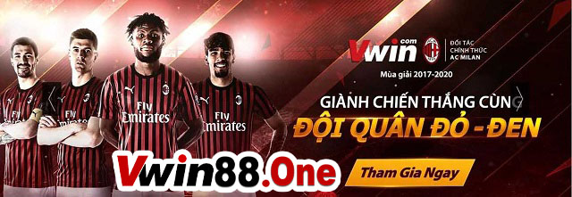 Nhà cái VWIN đối tác của câu lạc bộ bóng đá lớn AC Milan