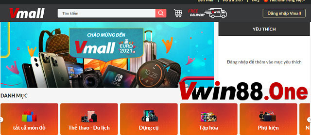 Nhà cái cung cấp tính năng đổi thưởng tại gian hàng Vmall