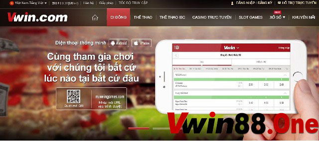 Tham gia cá cược tại Vwin bất cứ nơi đâu