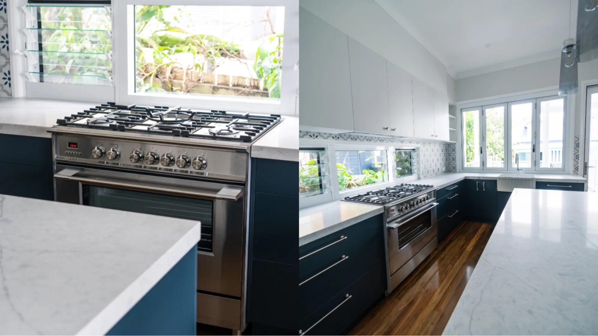 custom kitchen by Abode Construction