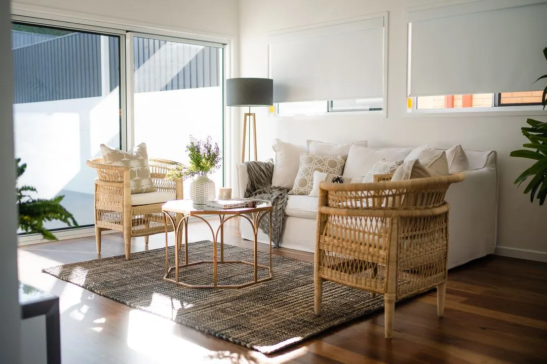 custom design and construct open living room