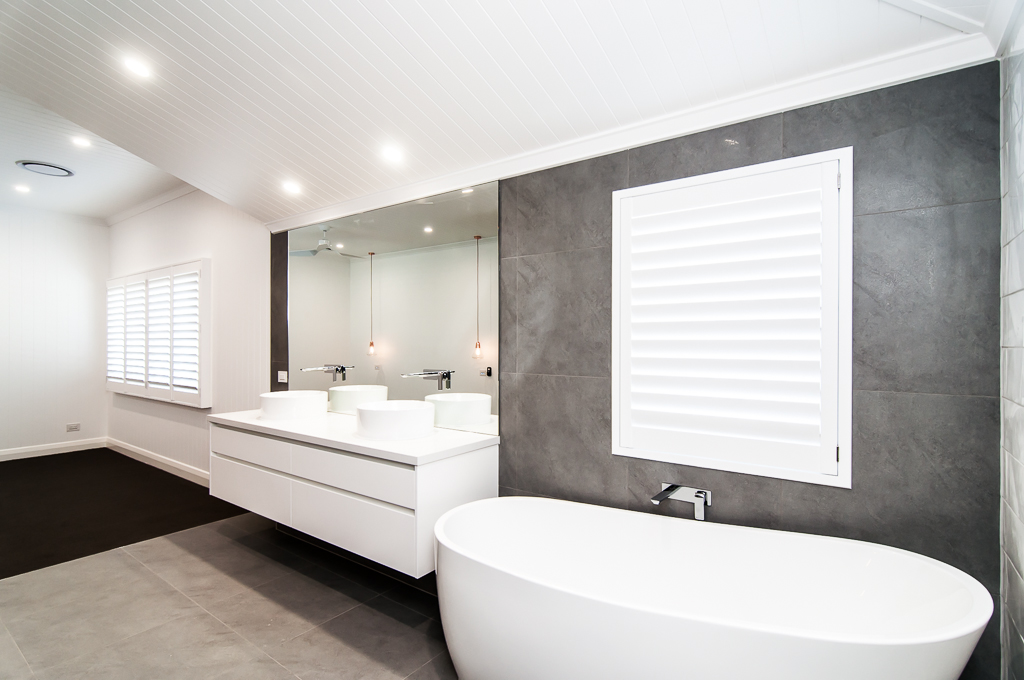 custom bathroom renovation by Abode Construction
