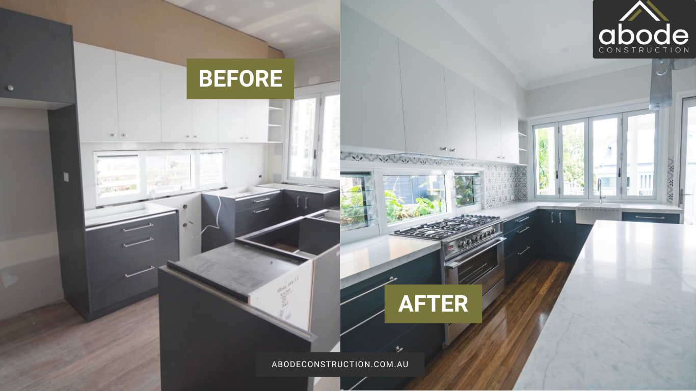 Before and After: Abode constructions, townhouse builder you can trust