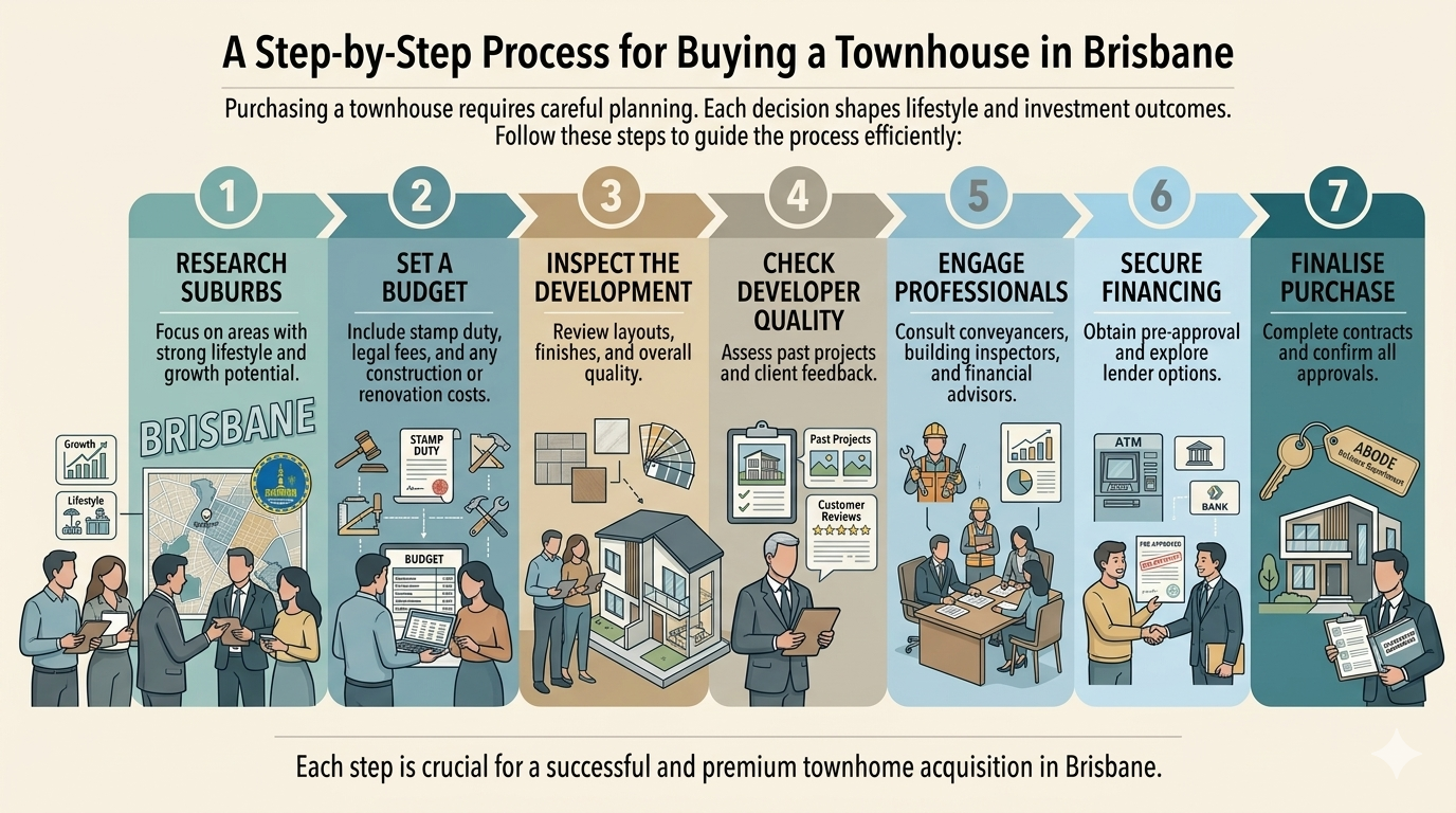 Step-by-Step Process for Buying a Townhouse in Brisbane
