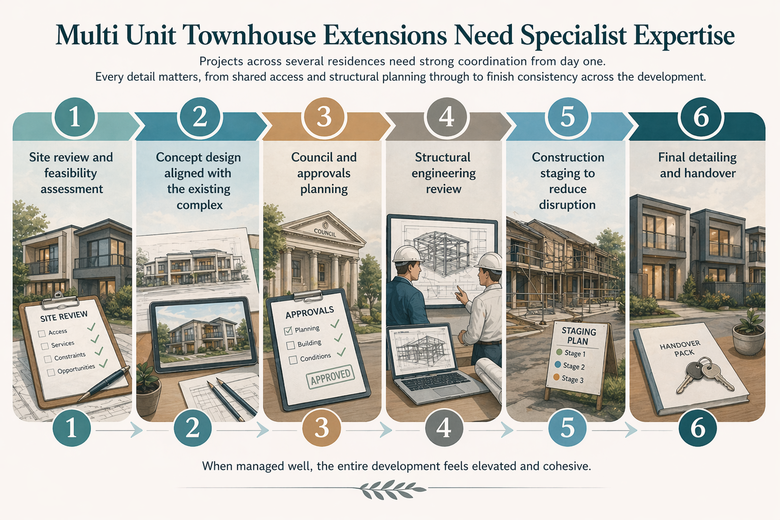 Multi Unit Townhouse Extensions Need Specialist Expertise