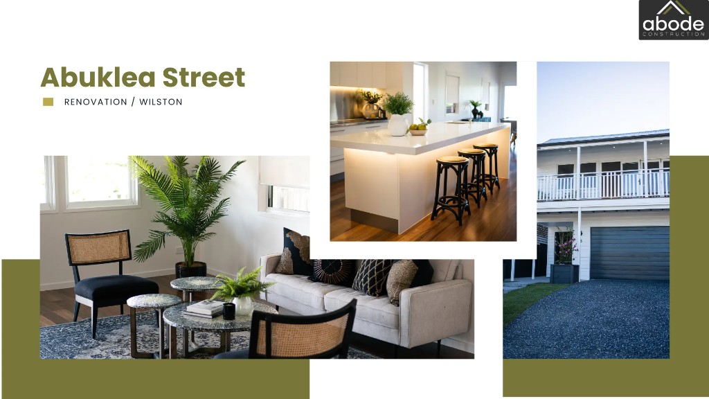 Abuklea Street renovation Wilston by Abode Construction