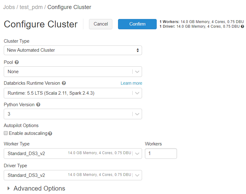 How to Reconfigure Cluster to Automated