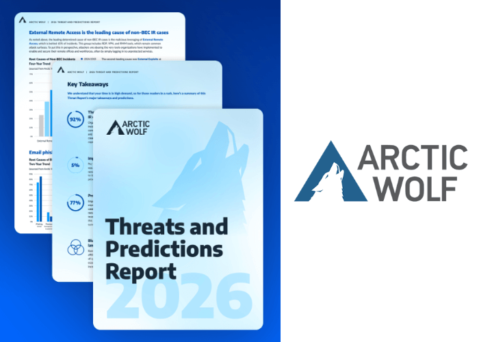 *NEW* Arctic Wolf 2026 Threat Report 