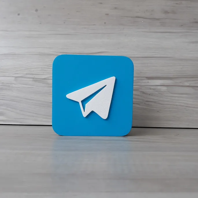 Imagem 1 - Mídias Sociais - Simbolo Telegram - mdf