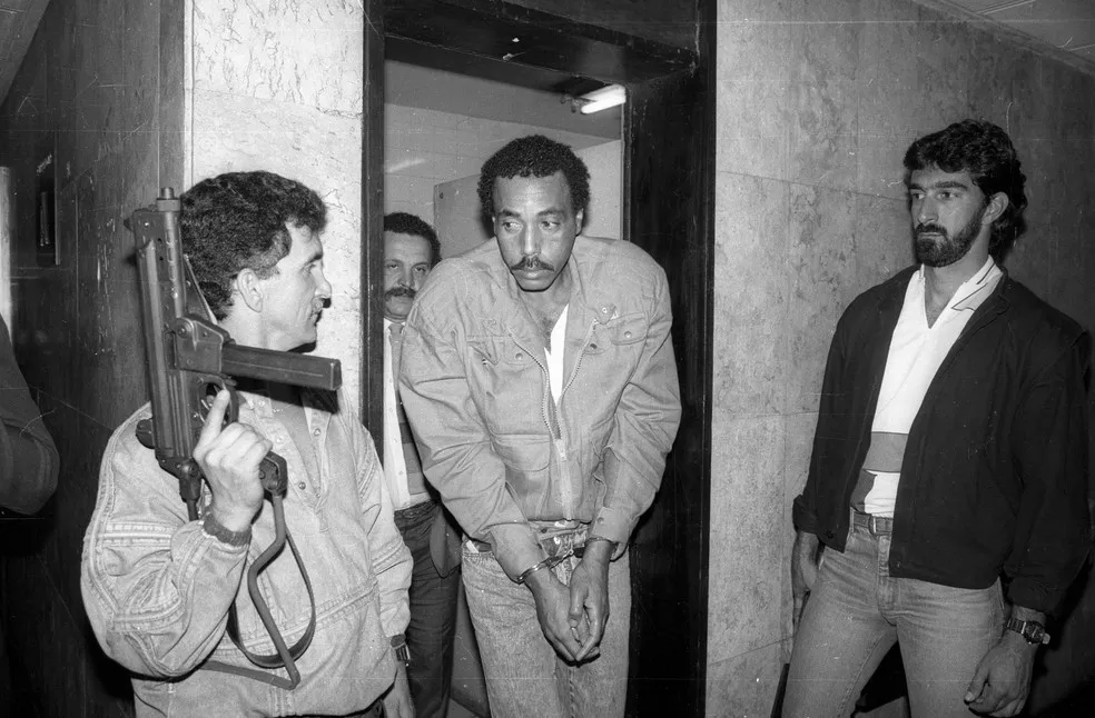 Traficante Rogério Lemgruber, o Bagulhão — Foto: Manoel Soares / Agência O Globo