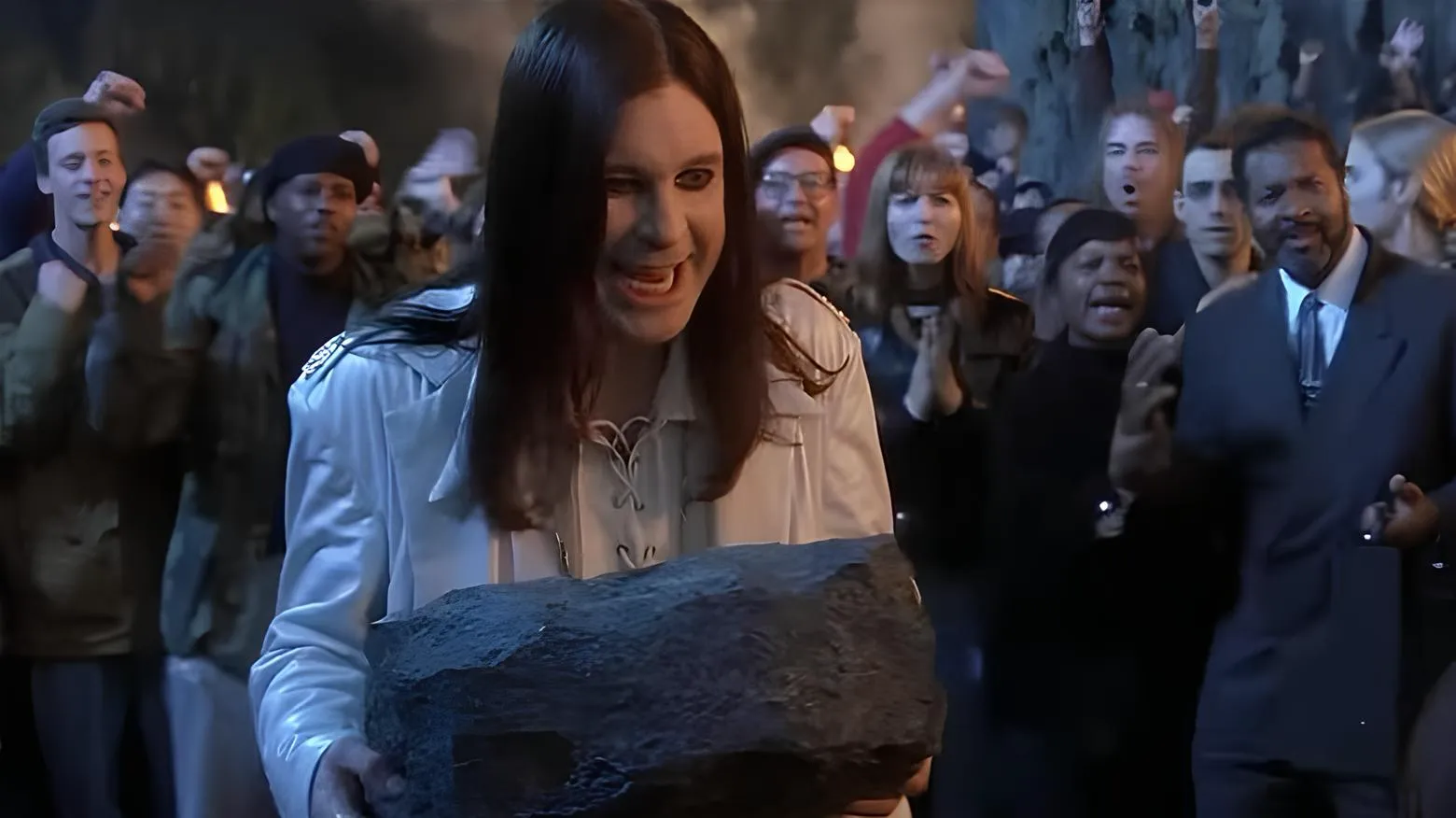 Ozzy no filme “Little Nicky”. Imagem: reprodução