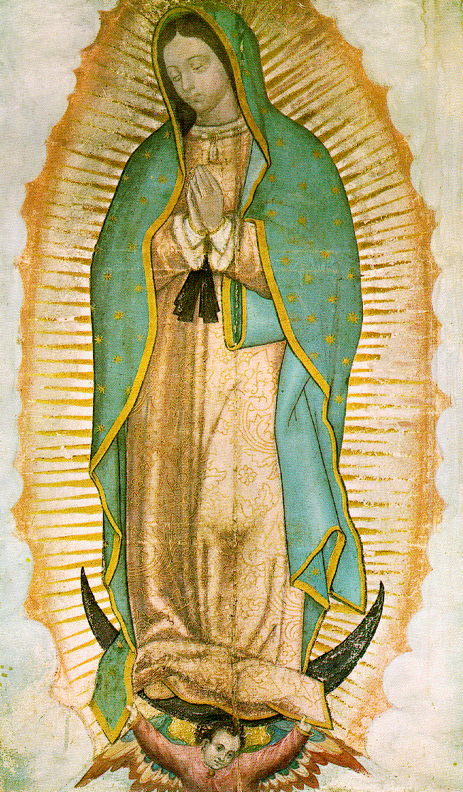 Nossa Senhora de Guadalupe. Imagem: Wikipédia.