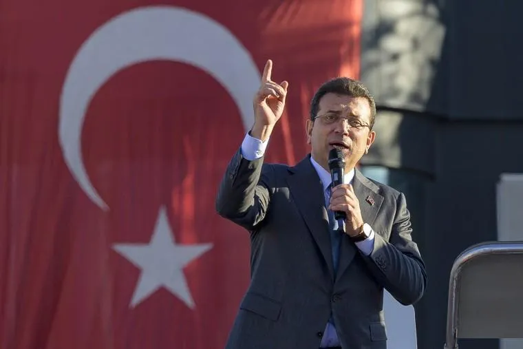 Ekrem Imamoglu, prefeito de Istambul e opositor a Erdoganreso 