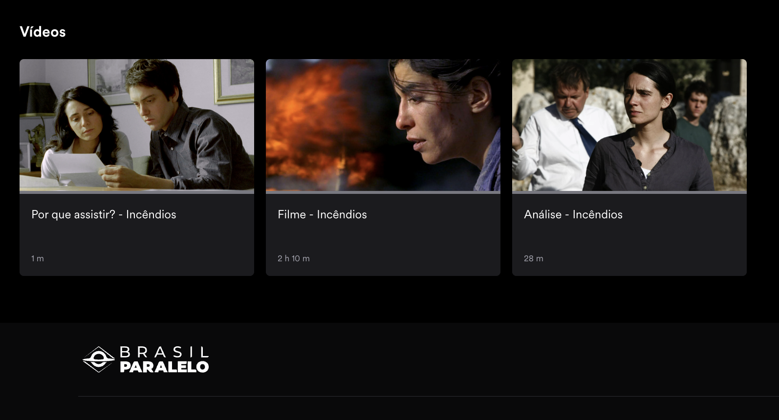 Filme Incendios