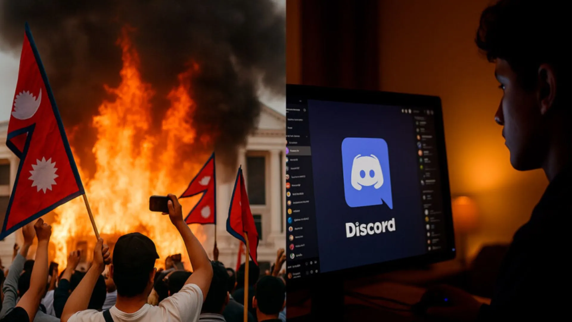 Manifestações no Nepal