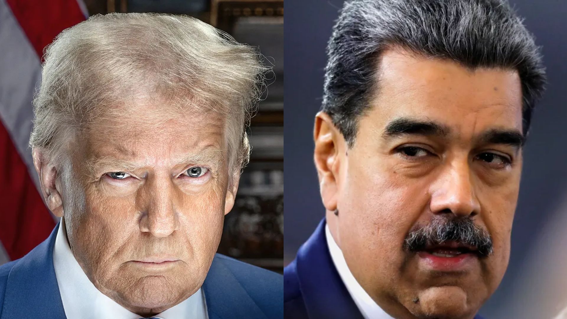 Donald Trump e Nicolás Maduro