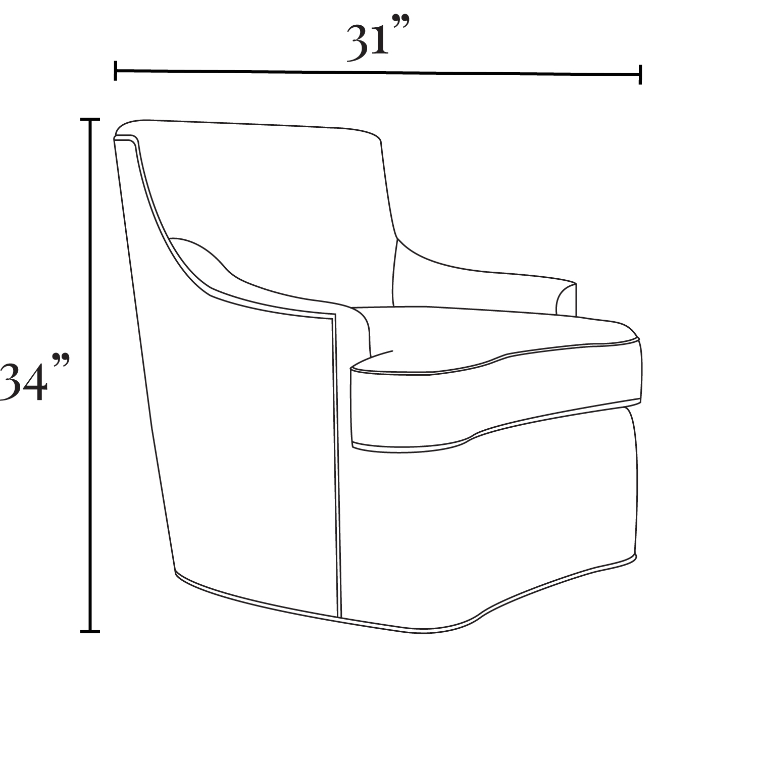 Reade Swivel Chair