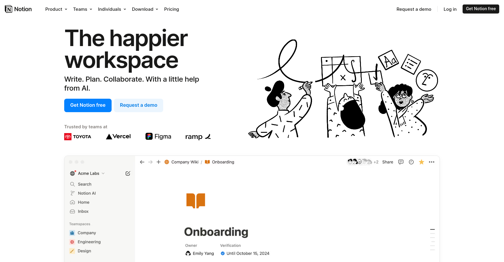 Notion Homepage