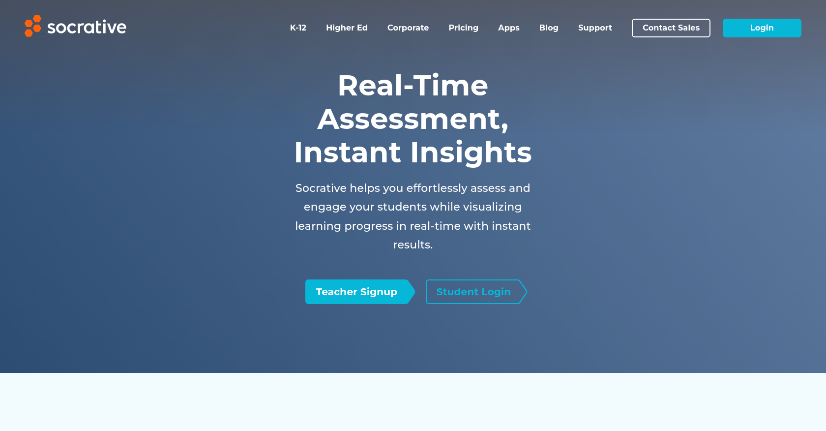 Socrative Homepage