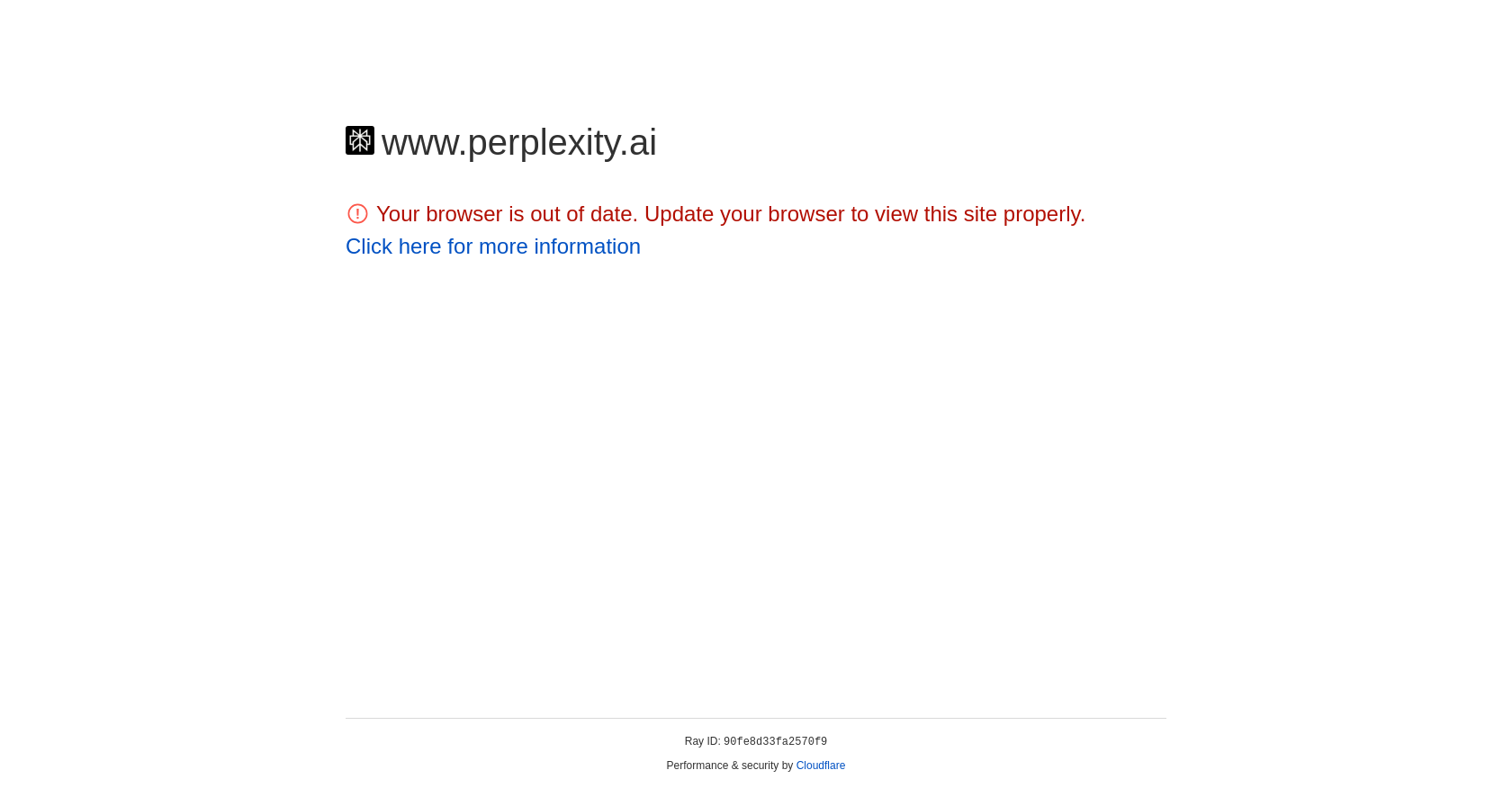 Perplexity Homepage