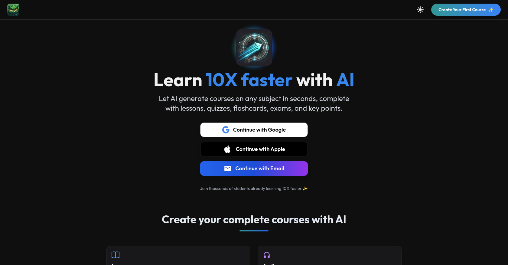 StudyRaid Homepage