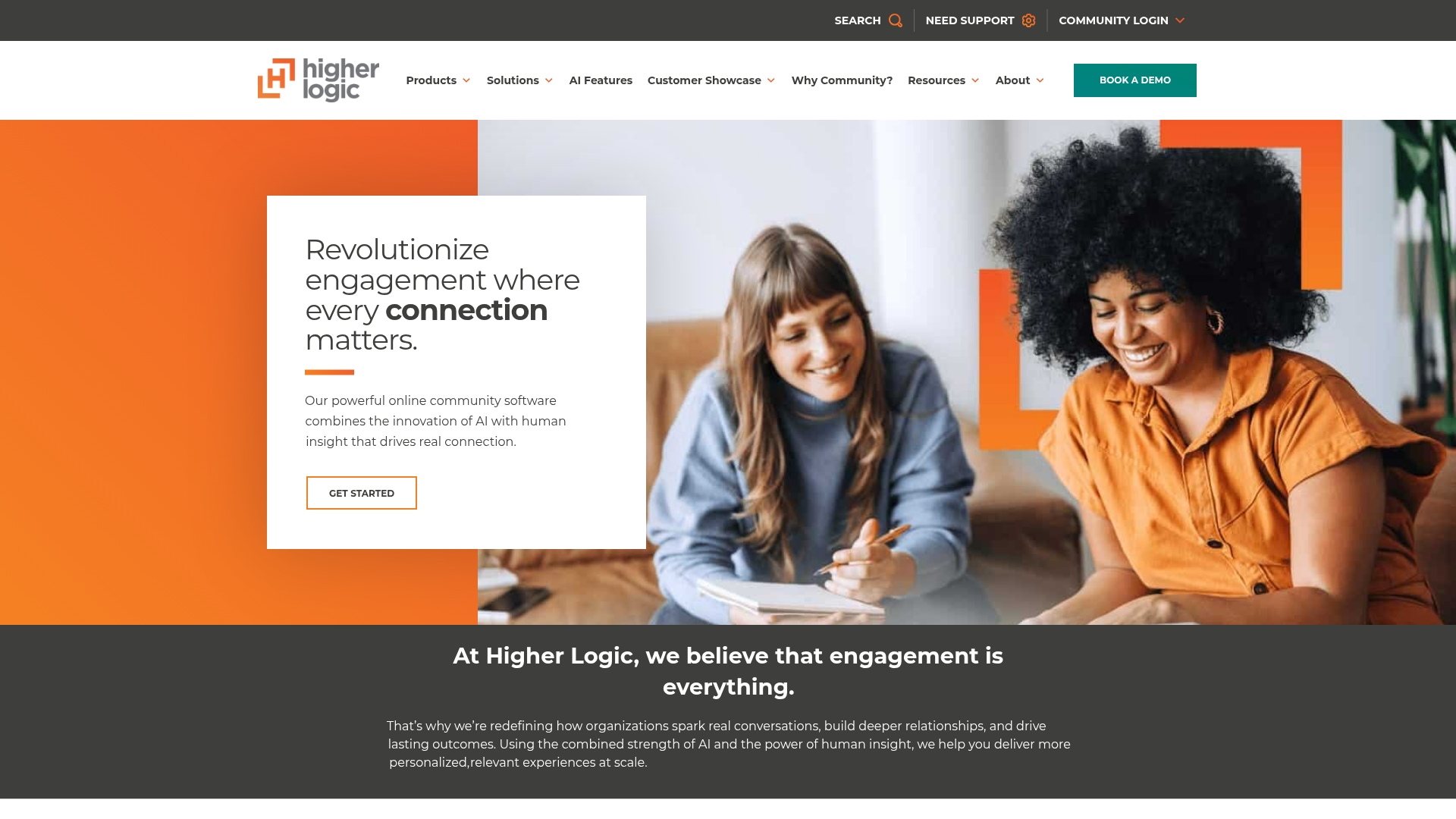 Higher Logic Homepage
