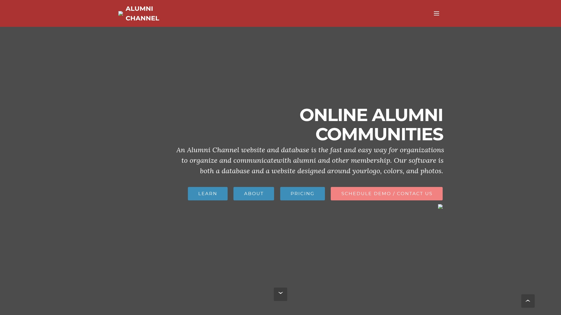 Alumni Channel Homepage