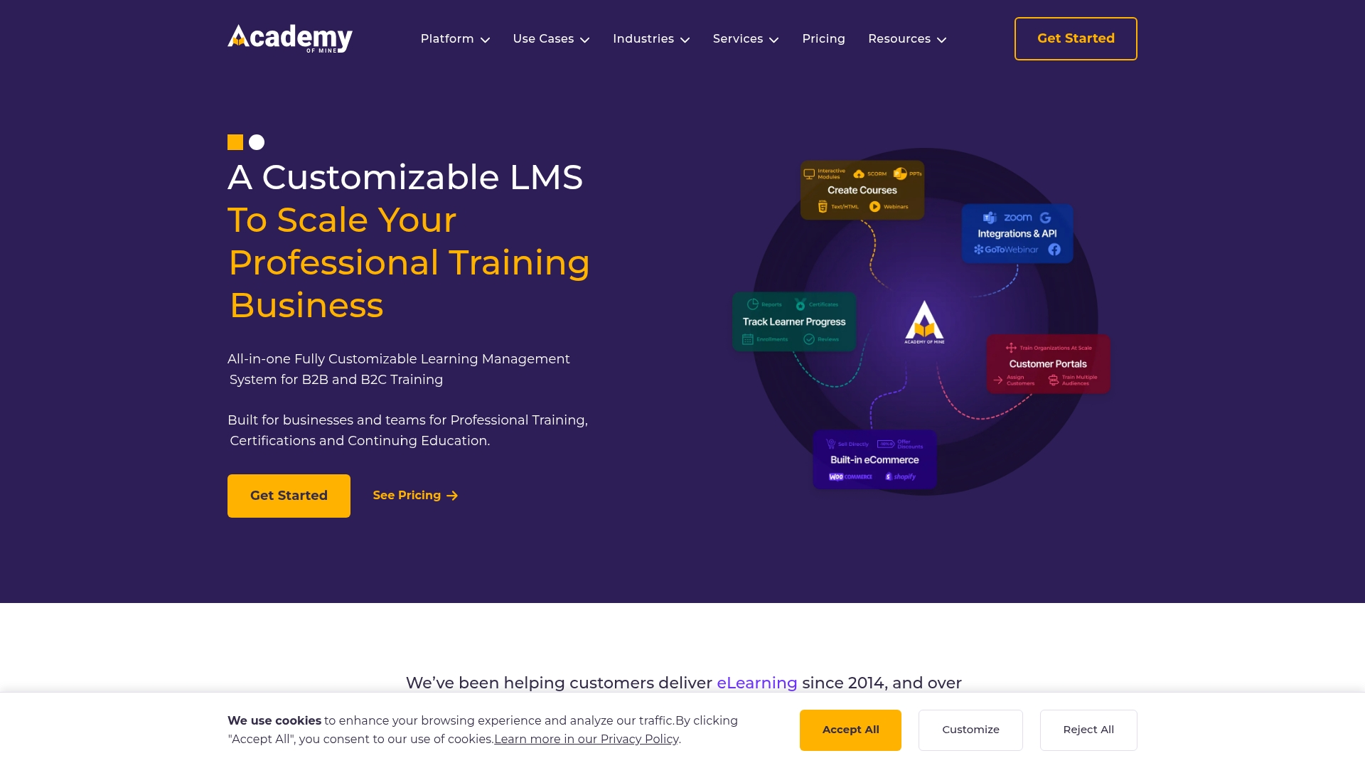 Academy Of Mine Homepage