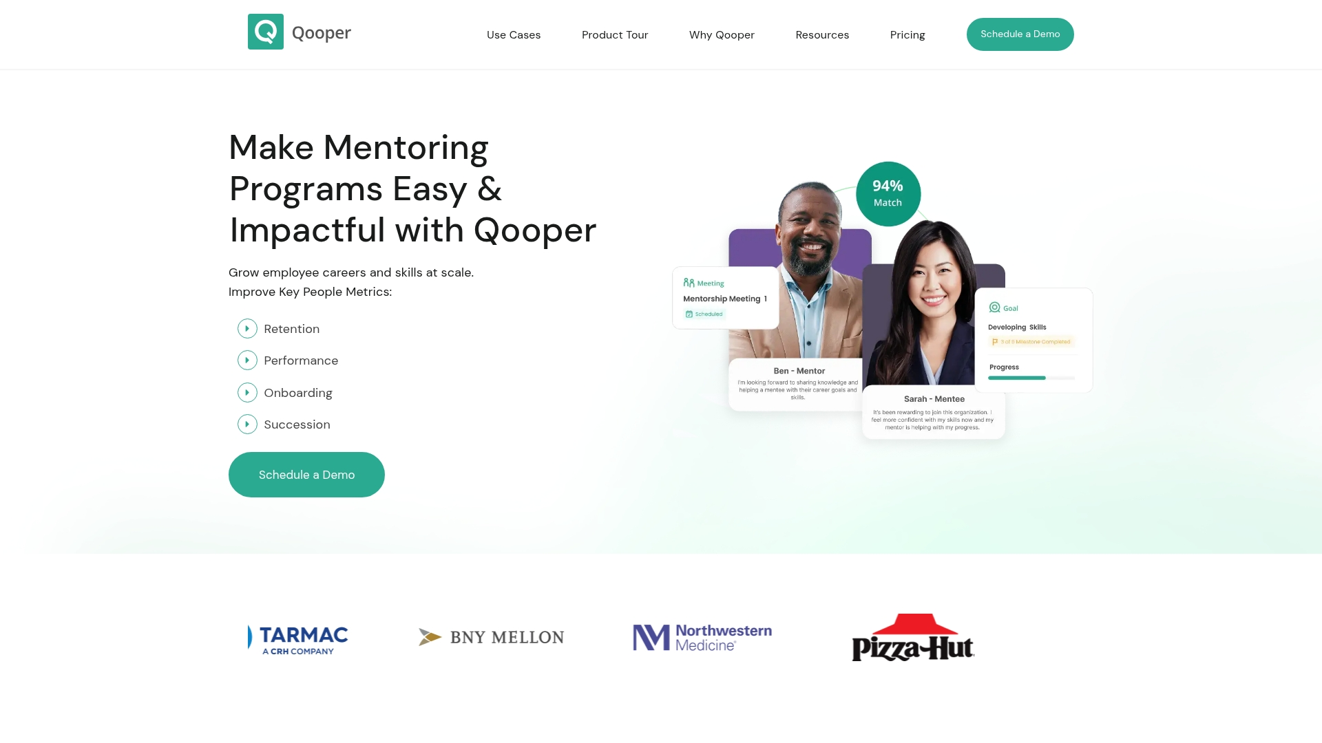 Qooper Platform Homepage