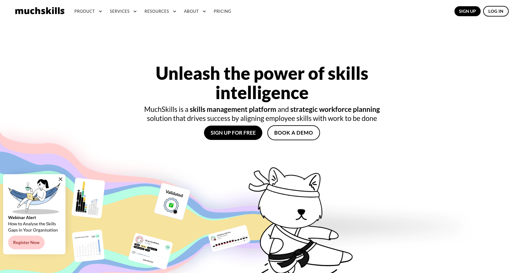MuchSkills Homepage