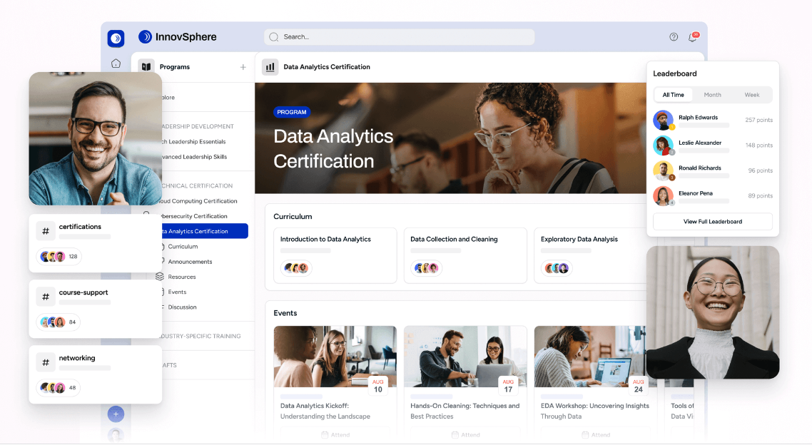 an example of a learning management system (LMS)