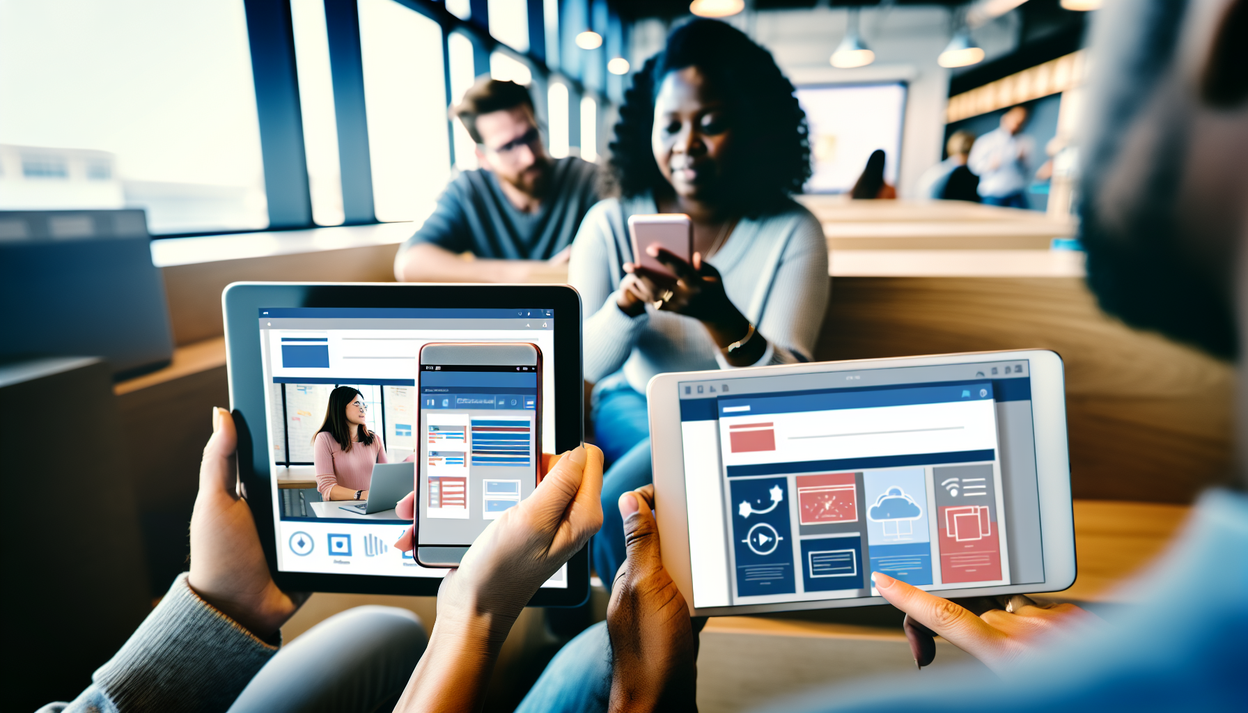 Responsive design in mobile LMS