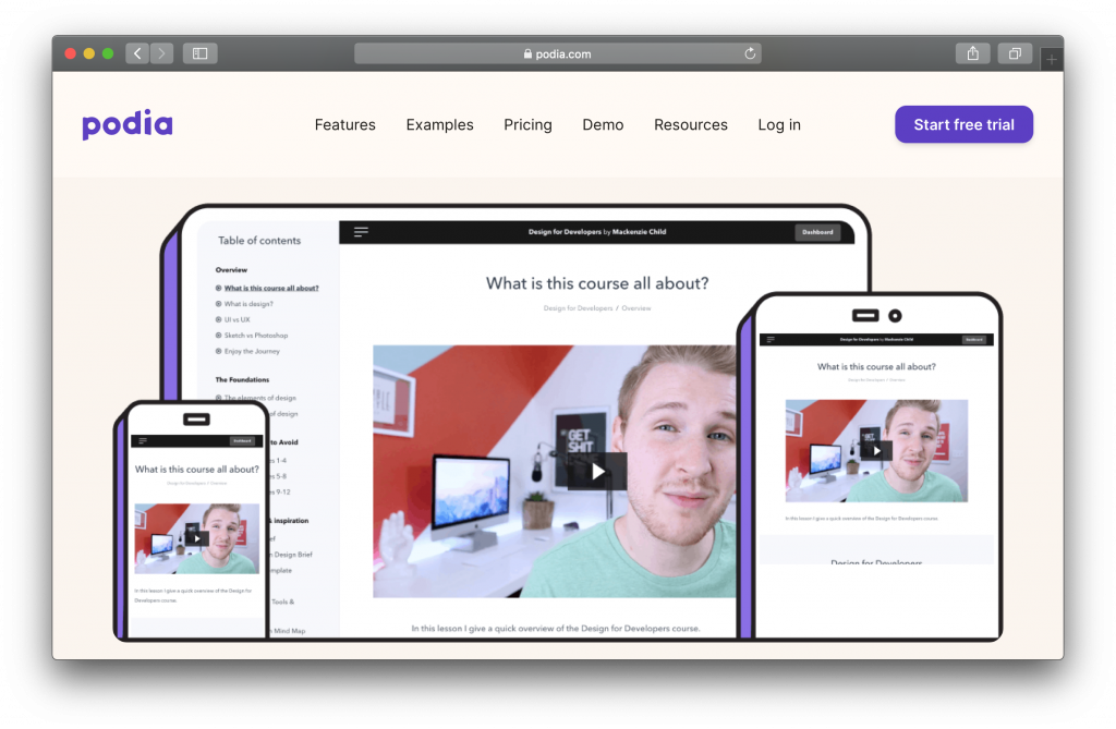 Podia | Software Reviews & Alternatives