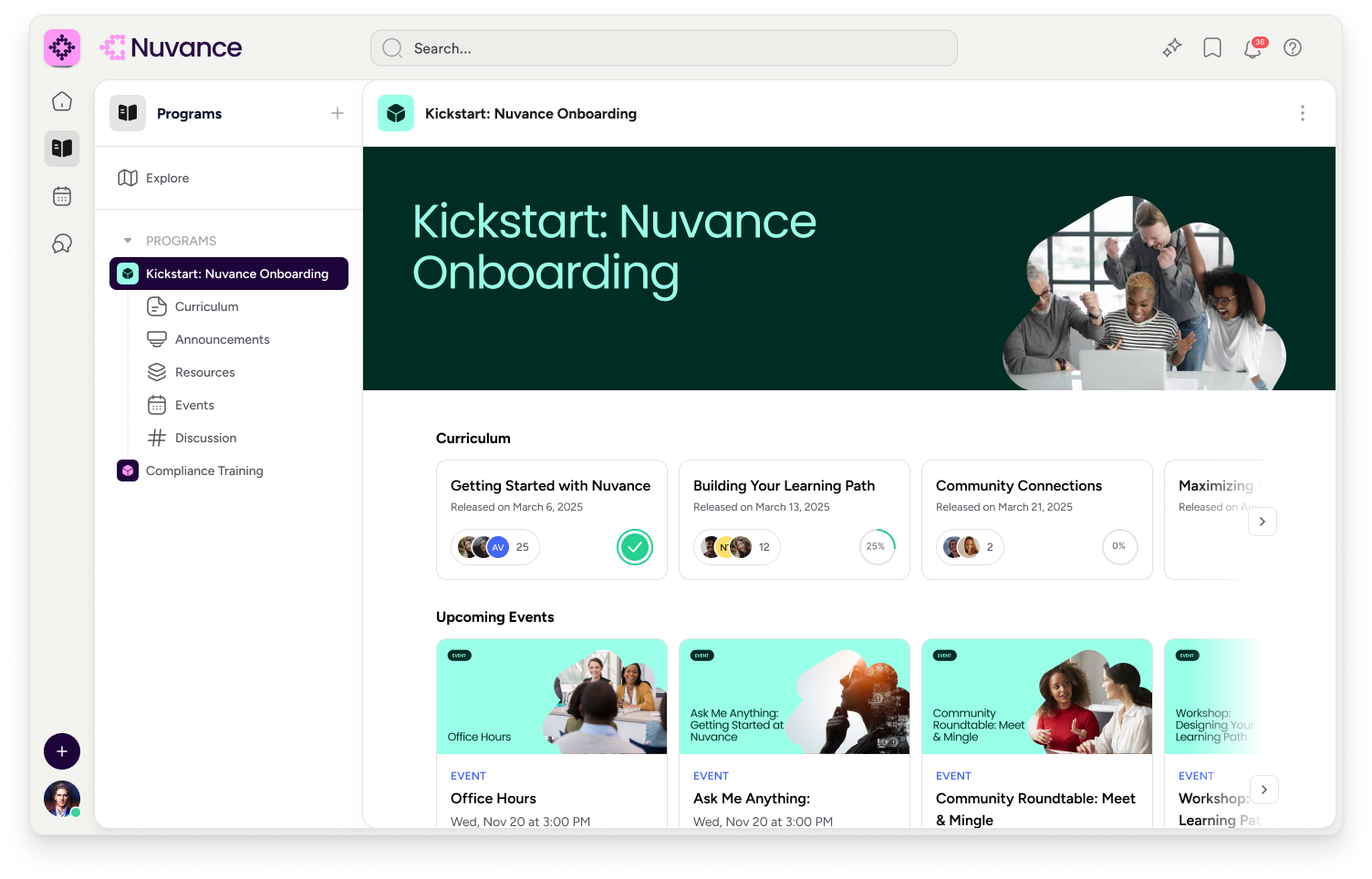1 platform for Customer Academies | Disco