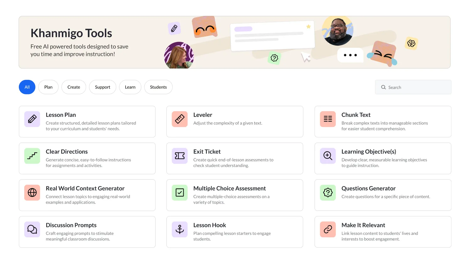 Khanmigo: Free, AI-powered teacher assistant by Khan Academy