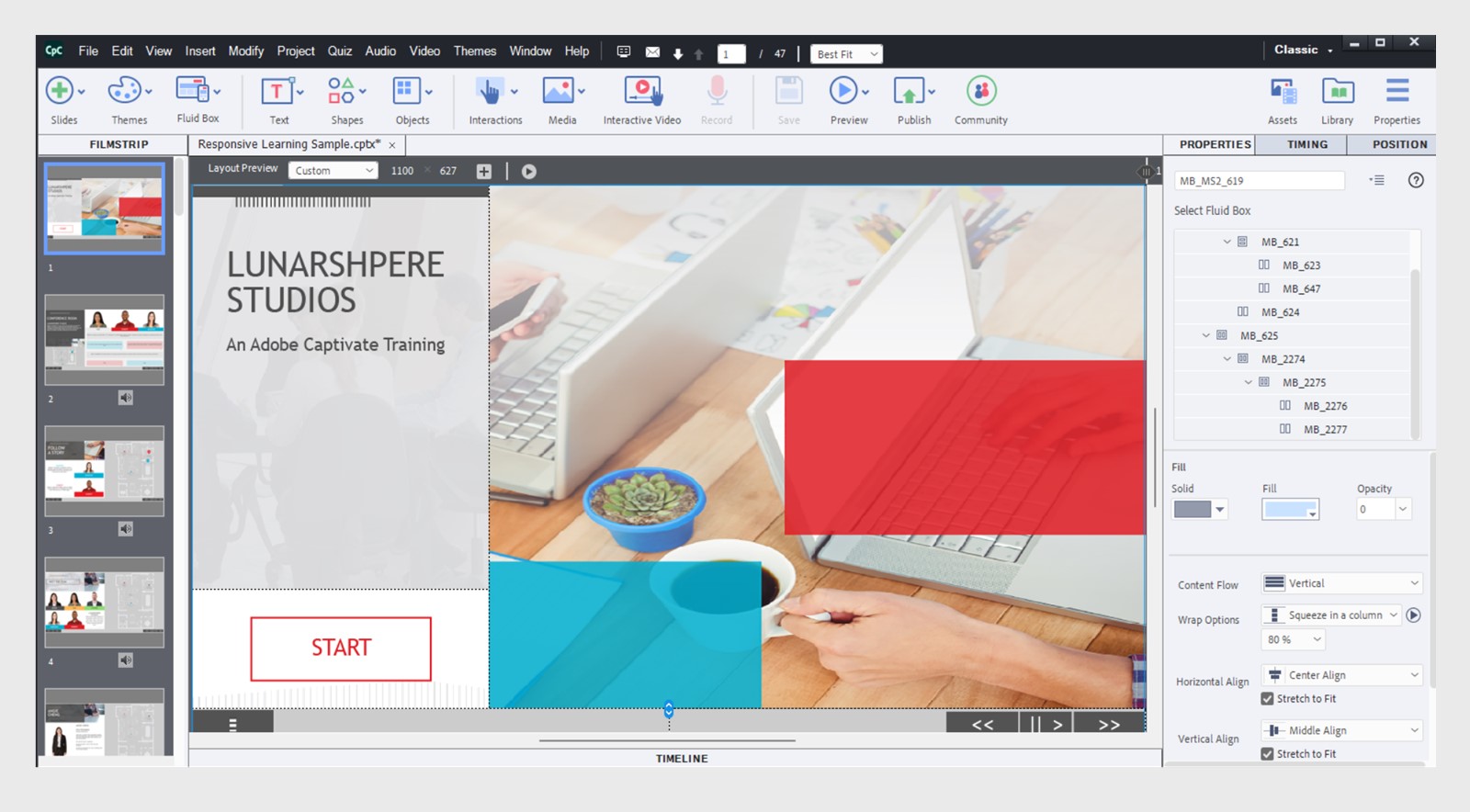 Differences between Captivate Classic vs Adobe Captivate