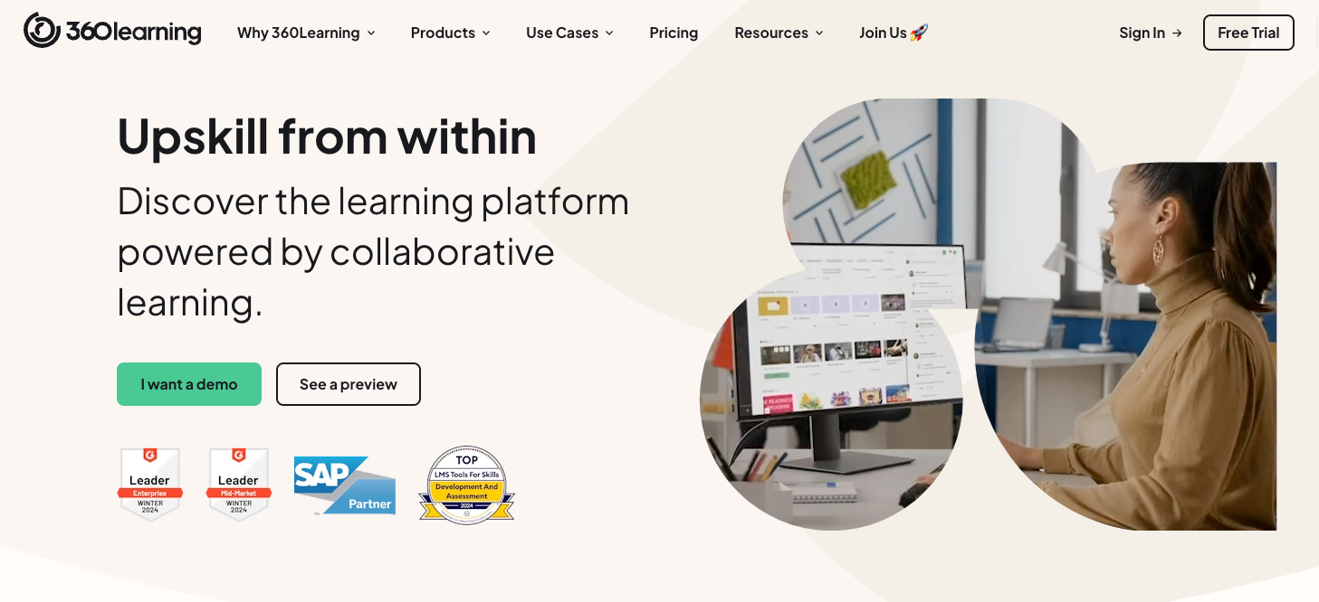360learning is a collaborative learning platform