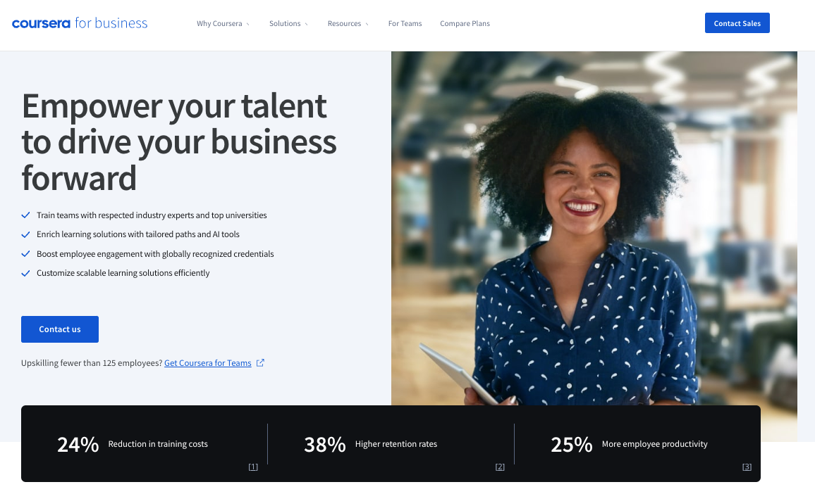 Coursera as one of the best upskilling marketplaces