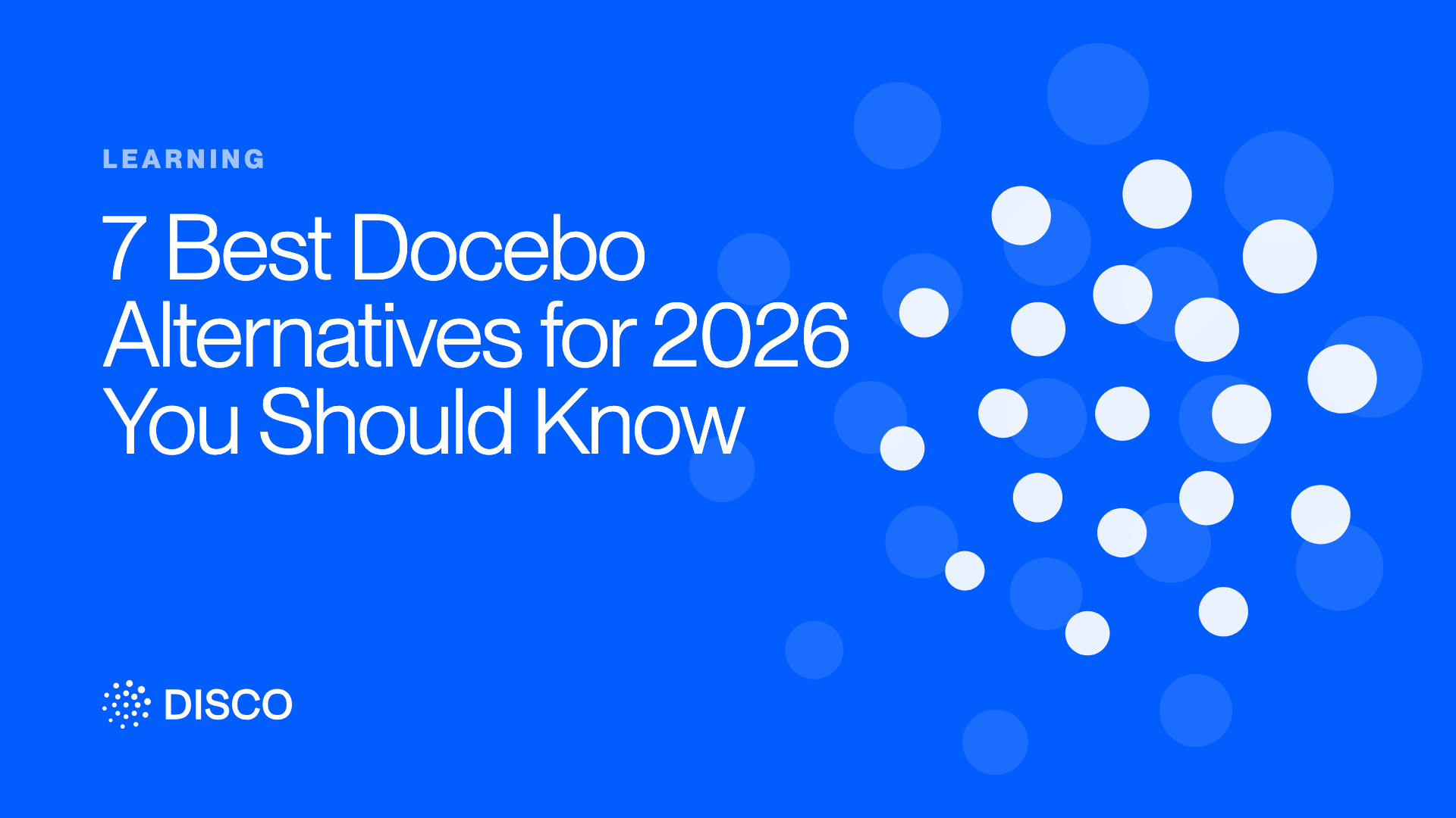 7 Best Docebo Alternatives for 2026 You Should Know