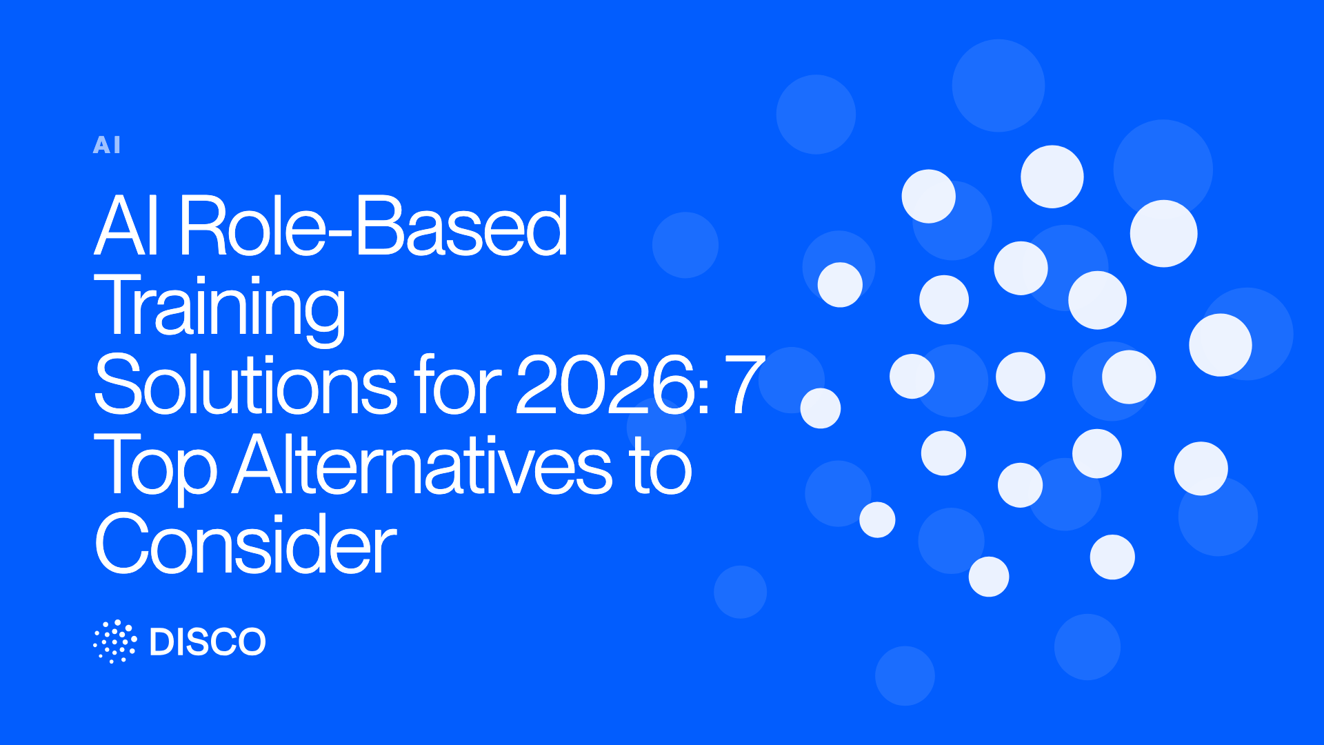 AI Role-Based Training Solutions for 2026: 7 Top Alternatives to Consider