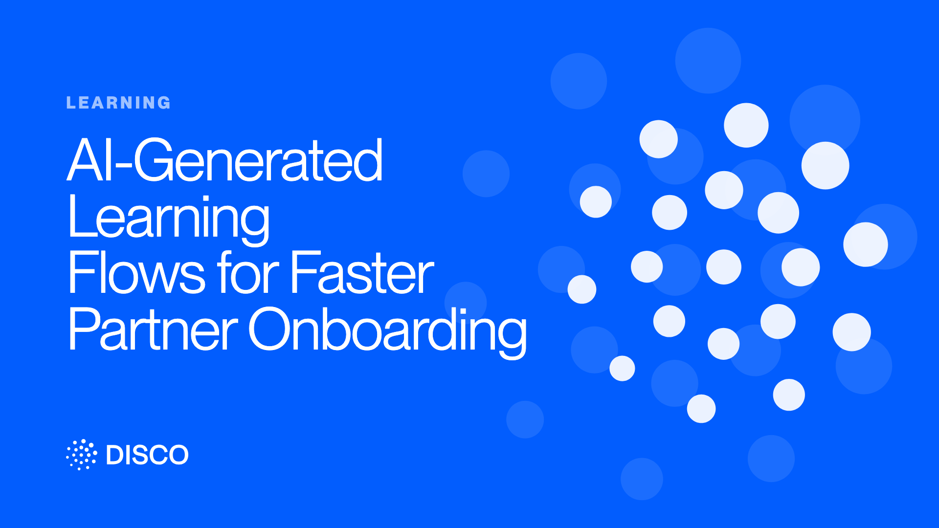 AI-Generated Learning Flows for Faster Partner Onboarding
