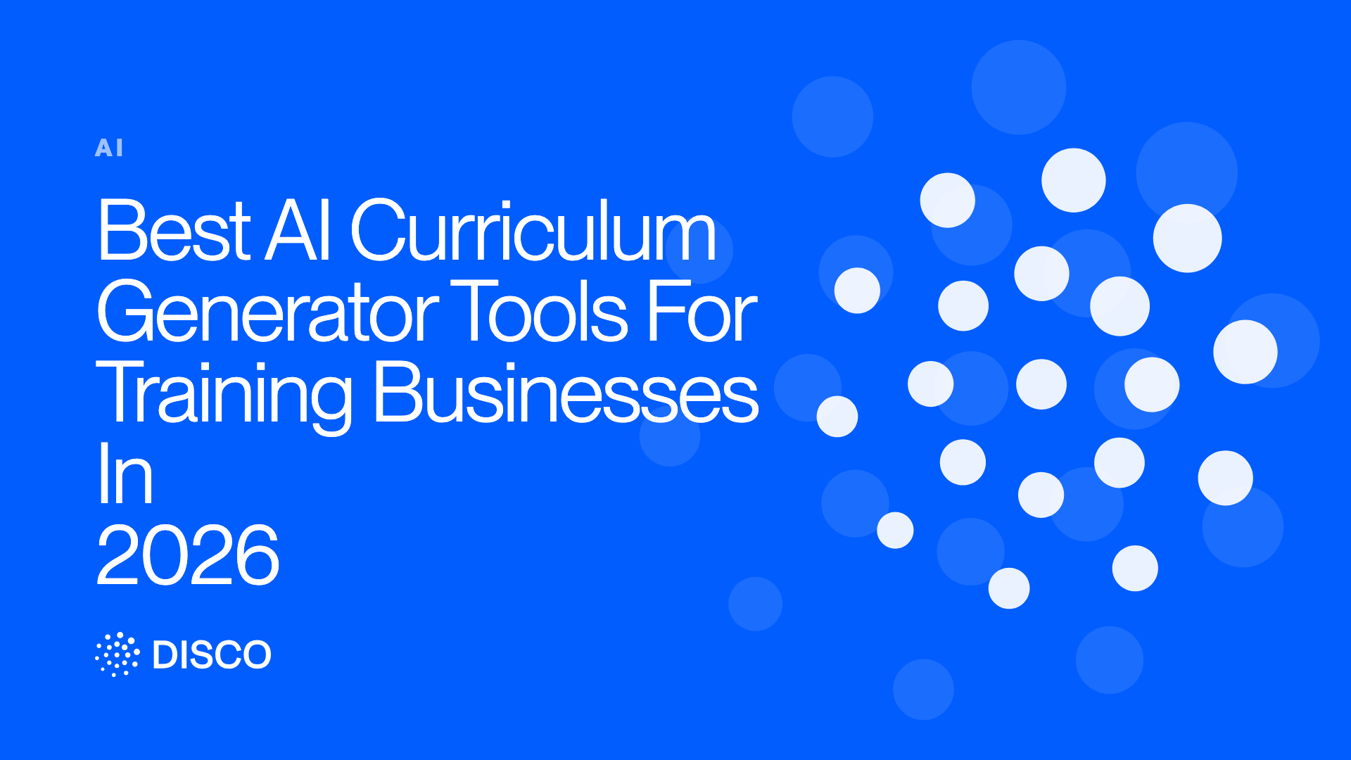 Best AI Curriculum Generator Tools For Training Businesses In 2026
