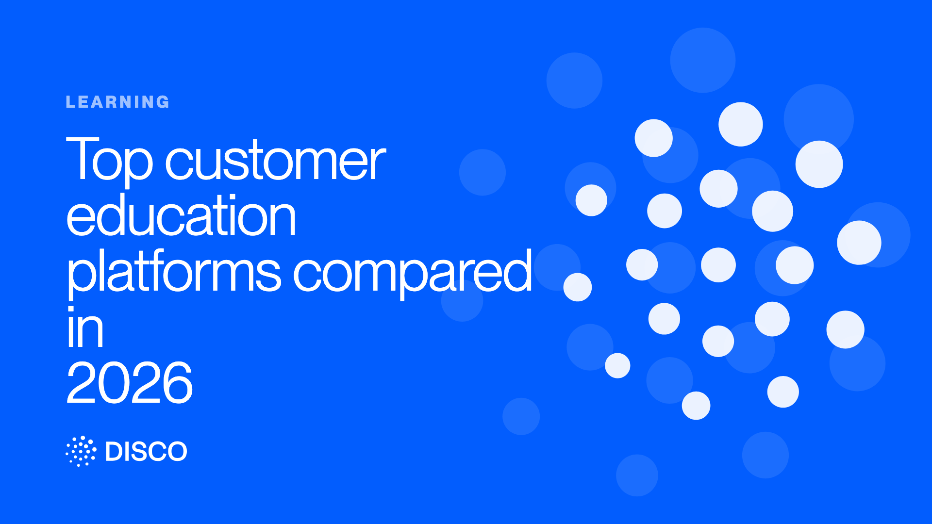 Top customer education platforms compared in 2026