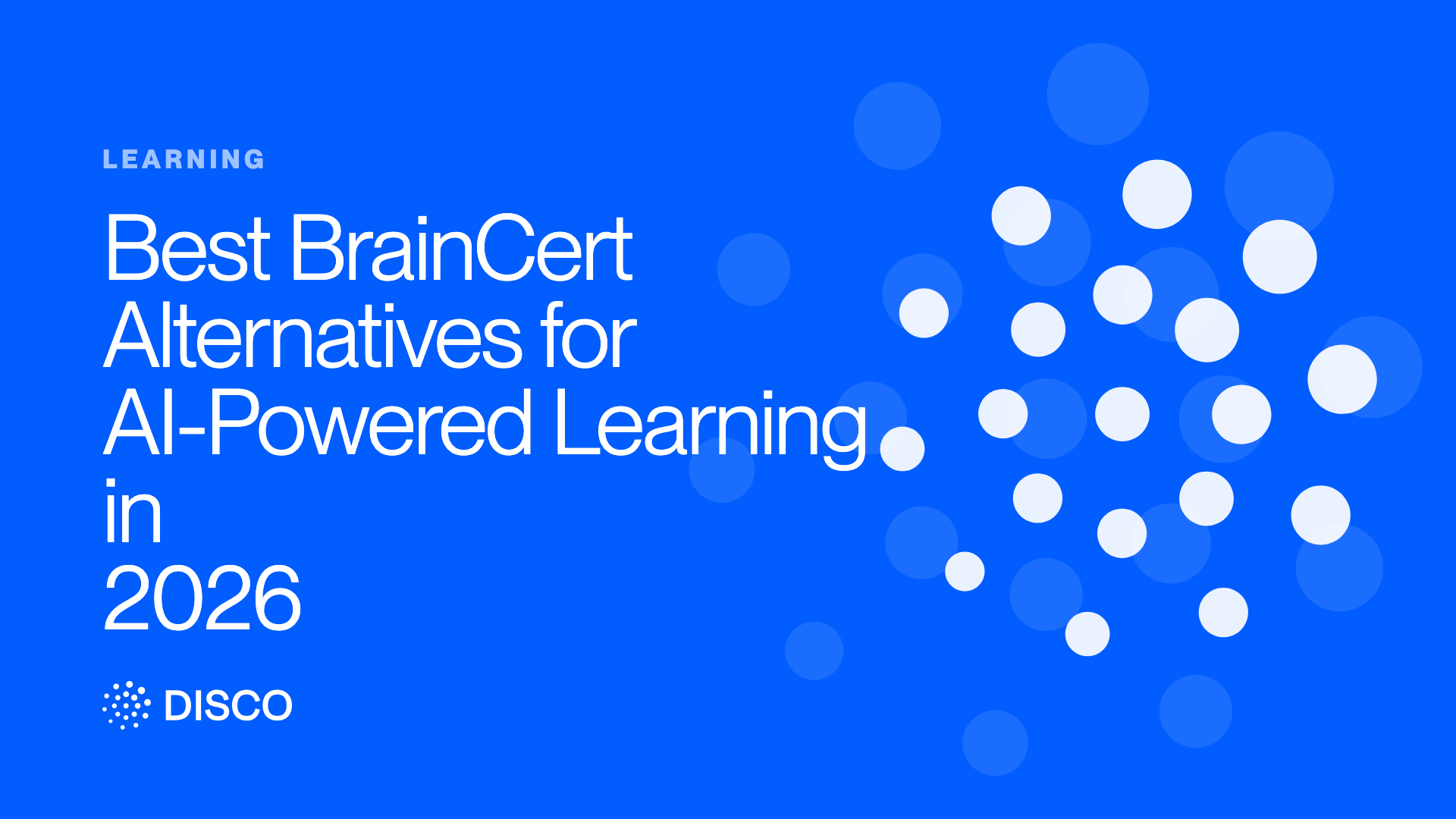 Best BrainCert Alternatives for AI-Powered Learning in 2026