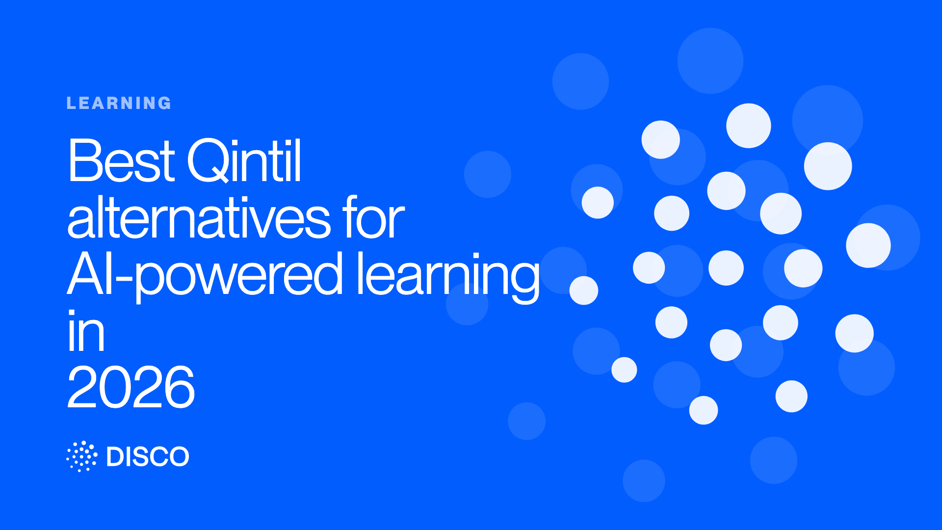 Best Qintil alternatives for AI-powered learning in 2026