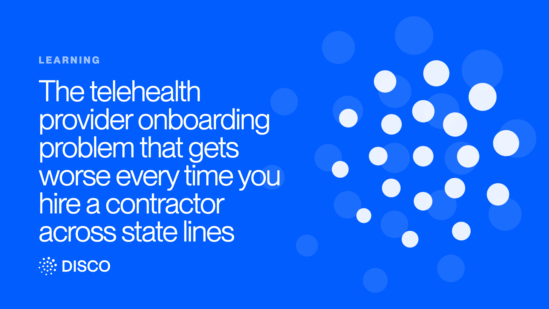 Telehealth provider onboarding across state lines: closing the compliance gap