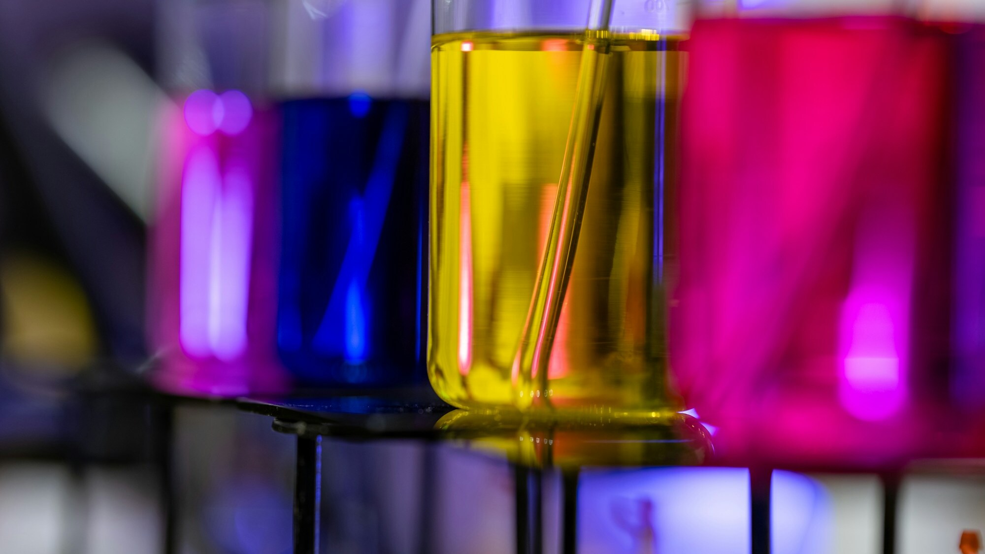 Laboratory glassware used for fire assay dissolution and ICP analysis of gold and platinum group metals